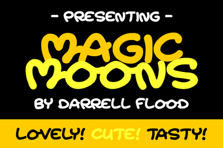 Magic Moons font
